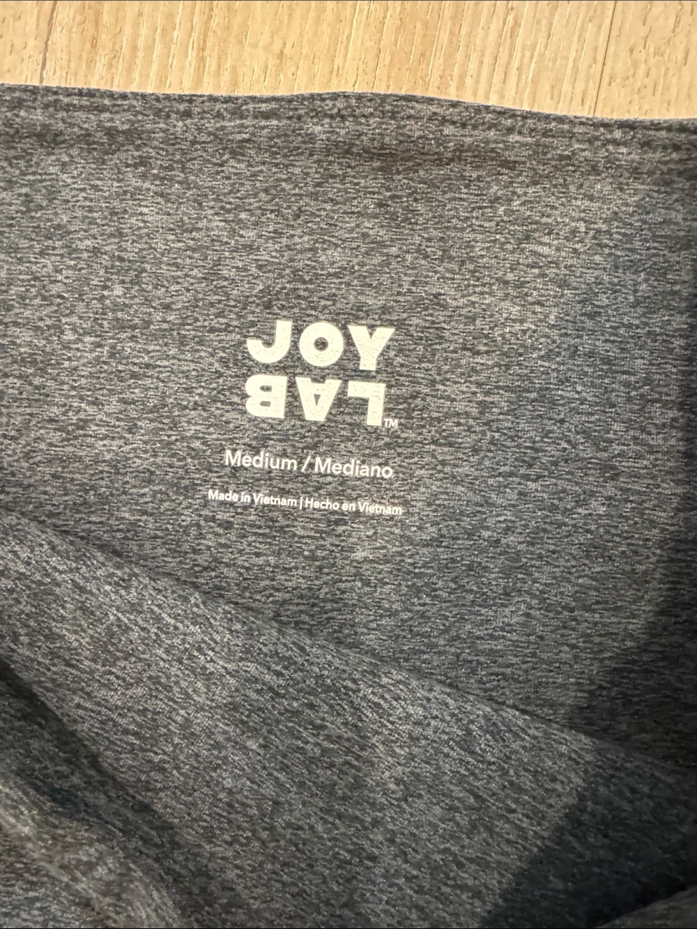 NWT JoyLab Olive Green & Charcoal Two-Pair Legging Set - Picture 5 of 13